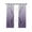 White Purple, variant on Sage Green Gray Ombre Blackout Curtains, Light Blocking Print Window Curtains, Black Hockey Sticks Minimalist Style Thermal Insulated Window Drapes for Living Room 2 Panels, 104"W x 72"L