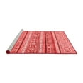 thumbnail image 2 of Ahgly Company Machine Washable Indoor Rectangle Abstract Red Modern Area Rugs, 8' x 10', 2 of 4