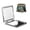 Square, variant on Dachshund Cute Retro Portable Double-Sided Face Mirror Round Shape, Magnifying Compact Pocket Mirror with PU Leather Cover