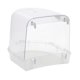 thumbnail image 3 of Baño para pájaros para jaula, accesorio de juguete colgante para baño de pájaros, ducha transparente para loros y periquitos. Claro, 3 of 9