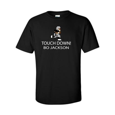 Shedd Shirts Black Bo Jackson Tecmo Bowl 