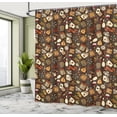 thumbnail image 4 of Ambesonne Poker Shower Curtain, Casino Related Objects Image, 69"Wx75"L, Dark Rosewood Multicolor, 4 of 4