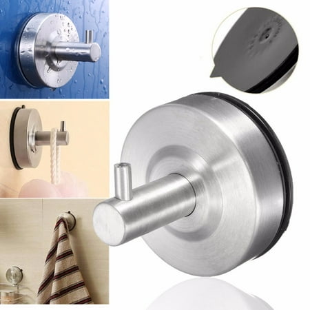 M.way Stainless Steel Strong Powerful Suction Cup Hooks ...