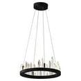 thumbnail image 1 of CWI Lighting Lustre LED Juliette avec Finition Noire, 1 of 4