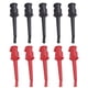 thumbnail image 1 of 5 Sets Test Hook Welding Type Multimeter Mini Grabber Clips for Circuit Testing J.30007, 1 of 5