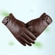 thumbnail image 5 of Guantes de invierno impermeables Hugo para hombre con pantalla Café, 5 of 8