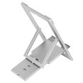 thumbnail image 3 of Soporte Para Teléfono De Escritorio, Soporte Antideslizante Plegable De Metal Ajustable Gris Para Teléfono Móvil Para Escritorio, 3 of 7