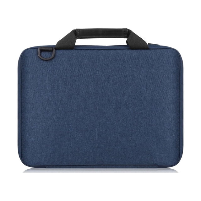 Guardoinrt 14/15/16 Inch Laptop Bag Electronic Organizer Universal Fleece Lining Cable Container Notebook Case with Handle for Navy 14-15inch