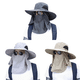 thumbnail image 1 of Sombrero Pesca Con Protección UV para El Ancha Hombres (gris Oscuro), 1 of 9