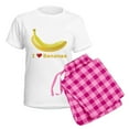 thumbnail image 5 of CafePress - I Love Banana Women's Light Pajamas - Women's Short Sleeve Print T-Shirt and Pants Light Cotton Pajama Set, 5 of 7