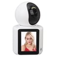 thumbnail image 1 of Cámara De Seguridad WiFi, Luz Infrarroja De Visión Nocturna, Cámara De Videollamadas, ángulo De Visión Horizontal De 360, Pantalla Ultra Clara De 2,8 Pulgadas Para Uso, 1 of 7