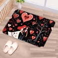 thumbnail image 5 of Valentine's Day Polyester Non-Slip Machine Washable Door Rug Game Mat Kitchen Rug Office Rugs, 5 of 6