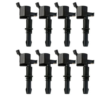 Set of 8 ISA Ignition Coils Compatible with 2005-2008 Ford F150 F250 Mustang Expedition Explorer Mustang Lincoln Mercury 5.4L 4.6L 6.8L V8 V10 Replacement for DG511 C1541 FD508