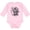 AD-Pink, variant on Inktastic Little Surf Girl with Surfboard Girls Long Sleeve Baby Bodysuit