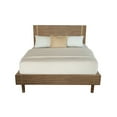 thumbnail image 3 of Alpine Furniture Queen Wood Platform Bed in Sand (Beige), 3 of 6