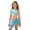 &&-Blue288, variant on Kiijoy Girls 3 Piece Swimsuit Ruffle Bikini Set Cover Up Skirt Bathing Suit, Sizes 5-12