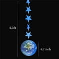 thumbnail image 6 of Galaxy Solar System Hanging Paper Decoration, Outer Space Paper Garland Flower Party Streamers, Plant with Blue Star Hanging for Kids Bedroom Decor，Birthday PartySupplies,8 Strings X 4.3ft, 6 of 7