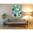 thumbnail image 3 of Epic Graffiti 'Blue Eyes III' by Silvia Vassileva, Canvas Wall Art, 40"x54", 3 of 3