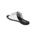 thumbnail image 3 of New Women Leatherette Open Toe Triple Buckle Flat Sandal - 17965, 3 of 6