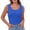 *Blue, variant on ClodeEU Women's Slim Fit Crewneck Tank Top ,Casual Sleeveless Fashion Tanks Brown,Womens Plus S