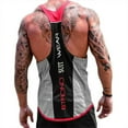 thumbnail image 1 of Stringer Muscle Bodybuilding Chemise Débardeur Noir pour Hommes XL, 1 of 6