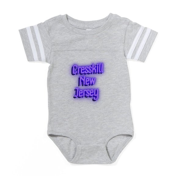 CafePress - Cresskill New Jersey - Cute Infant Baby Football Bodysuit