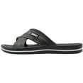 thumbnail image 4 of SLM Men's Casual Beach Slides Open Toe Shower Sandals, 4 of 5