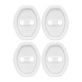 thumbnail image 3 of 4 fundas de silicona para cerradura de puerta de coche, repuestos protectores de coche, reducción de ruido, piezas de repuesto silenciosas,, 3 of 9