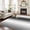 Gray, variant on Dark Grey White Round Area Rug 3.3 FT, Non Slip Small Entryway Kitchen Mat, Farmhouse Ombre Color Modern Simple Washable Soft Circular Rug Non-Shedding Door Mat for Bathroom Playroom Kids Room
