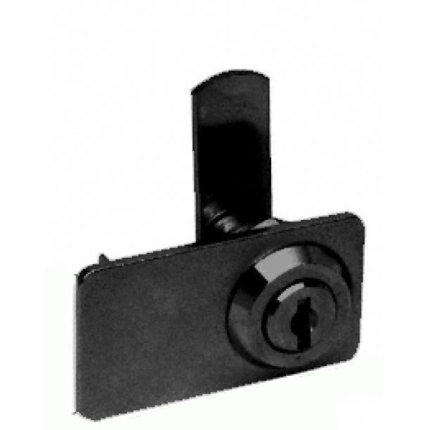 CRL 0916BC Black Chrome Randomly Keyed Double Door Cam Lock Walmart