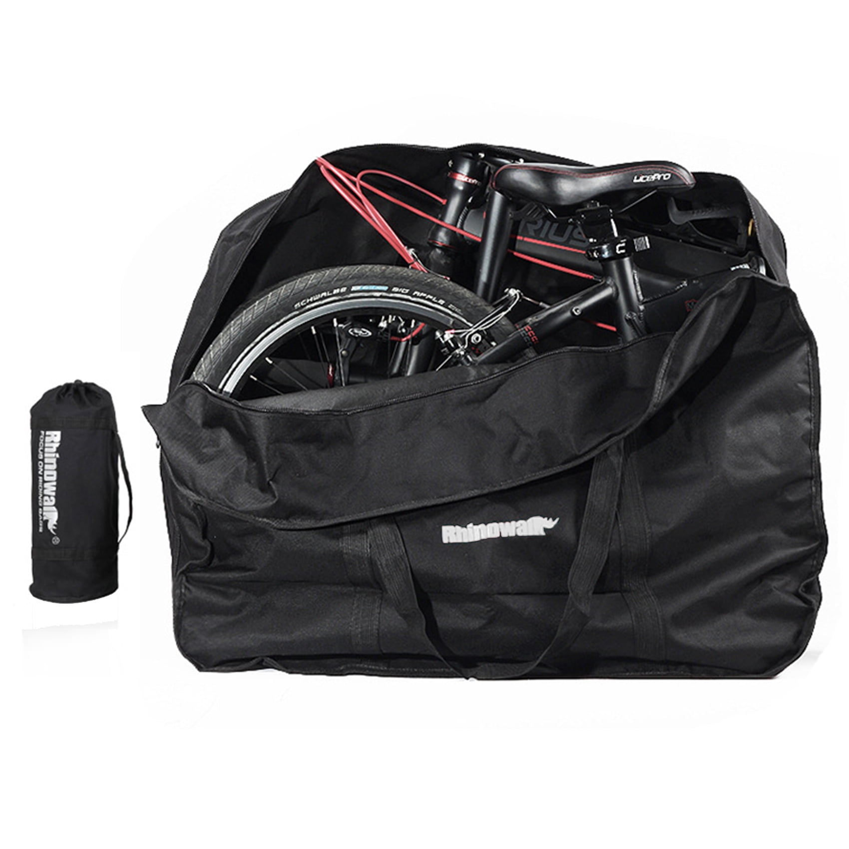 Folding Bicycle Carry Bag Outdoor Cycling Carrying Travel-Case ...