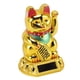 thumbnail image 4 of Figura de gato de la suerte dorada con energía solar que se ilumina por inducción y que se puede utilizar como decoración para el hogar y el automóvil con brazo que se mueve, 4 of 8