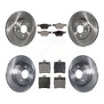 thumbnail image 1 of Transit Auto Front Rear Disc Brake Rotors and Semi-Metallic Pads Kit for Car Chrysler Crossfire Mercedes-Benz SLK320 K8F-101060, 1 of 11