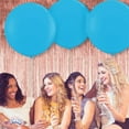 thumbnail image 7 of PMU Premium Latex Balloons - Jumbo Size Balloons for Birthdays, Wedding Parties, Baby Shower, Indoor & Outdoor Party Events & Decoration Supplies - Made in USA, 36 Inch Baby Blue, Pkg/1, 7 of 7