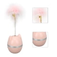 thumbnail image 4 of Cat Feather Toy Cat Roly Poly Toy Feather Toy For Cats Cat Wand Toy Cat Feather Toy Interactive Cat Toy With Bell To Stimulate Instinct For Indoor Cats KittenPink, 4 of 8
