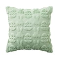 thumbnail image 6 of 2pc 18x18in Easter Plush Pillow Covers - Soft Faux Fur Jacquard Throw Pillows for Sofa., 6 of 6