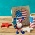 thumbnail image 2 of OAVQHLG3B 4th of July Gnomes Patriotic Gnomes, Patriotic Decorations Handmade Gnomes Ornaments for Patriotic Party Table Decor Fourth of July Party Home Fireplace Decor, 2 of 6