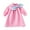 #422-Pink, variant on Little Girls Sweatshirts Cotton Long Sleeve Crewneck Pullover Toddler Kids Winter Warm Shirt Sweater Tops