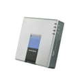 Unlocked Linksys PAP2T VoIP Phone Voice Adapter SIP VoIP Phone