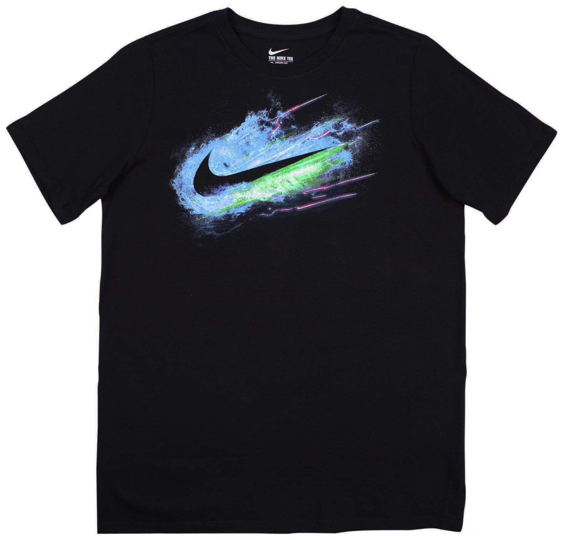 Nike - Nike Big Boys' (8-20) Ice Swoosh T-Shirt-Black - Walmart.com ...