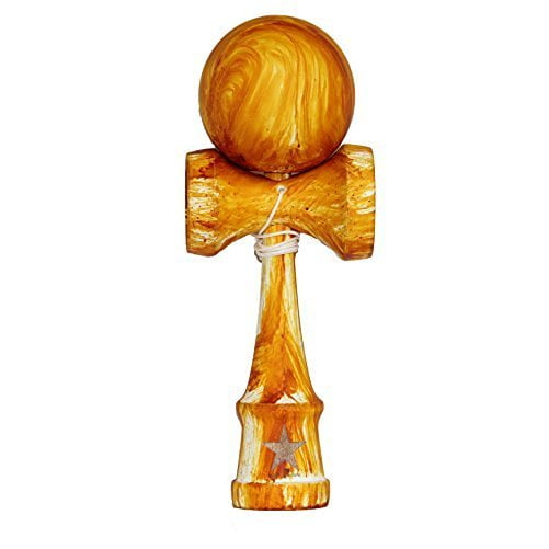 USA Orange White Washed Rubberized Super Kendama Free Shipping Super Sticky