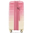 thumbnail image 5 of Aukfa 3 Piece Luggage Sets, Expandable Suitcase with USB Port, Cup Holder and Spinner Wheels, Gradient Pink, 5 of 8
