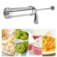 thumbnail image 2 of Ccdes Biscuits Press,Biscuits Maker,Cookies Press Maker Kit Biscuits Maker Press Machine Bakeware with 20 Cookies Molds 4 Nozzles, 2 of 8