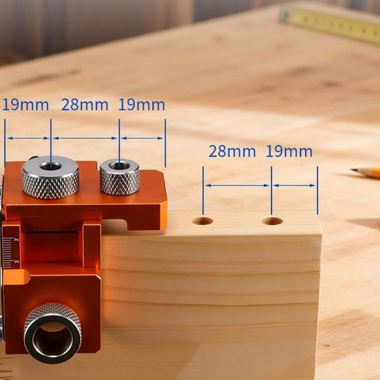 CEORPER Woodworking 3 in 1 Doweling Jig Set Pocket Hole Jig Vertical Drill Guide