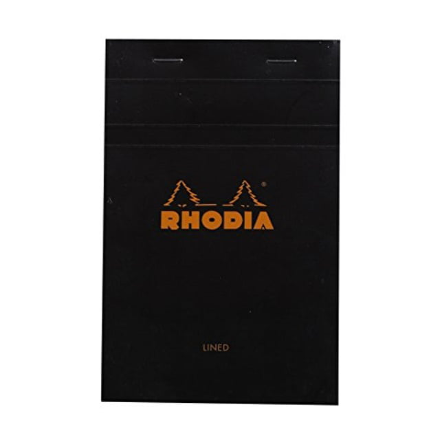 Rhodia Head Stapled Pad No13 A6 Lined Orange for sale online 