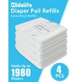 thumbnail image 2 of Recambios para cubos de pañales HIDALIFE compatibles con Dekor Classic, 2 of 7