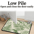 thumbnail image 4 of CURLYOOT Sage Green Leaves Plant Indoor Doormat, Non-Slip Absorbent Door Mat 24" x 16", Entrance Floor Mat Washable Entry Doormats for Entryway Front Back Door, 4 of 8