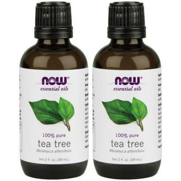 Now Foods - 2 fl oz Tea Tree Oil (Pack of 2)