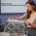 thumbnail image 4 of Dust Projector Dust Cover Quilting Water Proof Anti Static Patterned Ceiling Mounted Projector Protective Cover for Home Theater Grey, 4 of 7