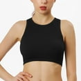 thumbnail image 2 of Baberdicy Camisole Tops for Women Women's 1 Piece Crop Tank Tops Ribbed Seamless Workout Sleeveless Shirts Racerback Crop Tops, 2 of 9